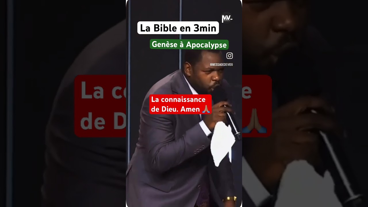 La Bible en 3 minutes. 