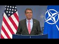 Secretary of Defense Ash Carter NATO Press Conference - June 25, 2015