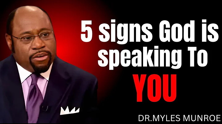 Dr.mylesmunroe||5 signs god is speaking to yuo#drmylesmunroe #motivationalspeech #christianfaith
