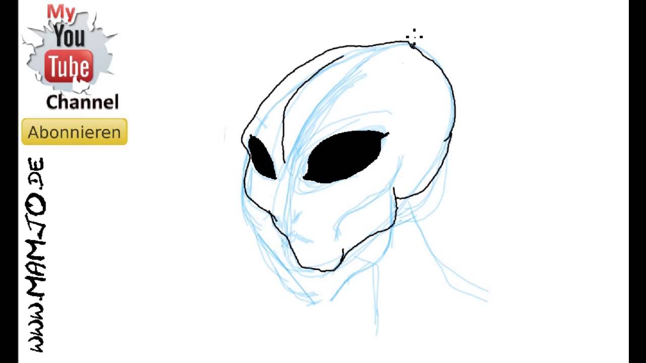 Alienkopf Malvorlage 5 Augen Coloring and Malvorlagan Alienkopf Malvorlage 5 Augen Coloring and Malvorlagan