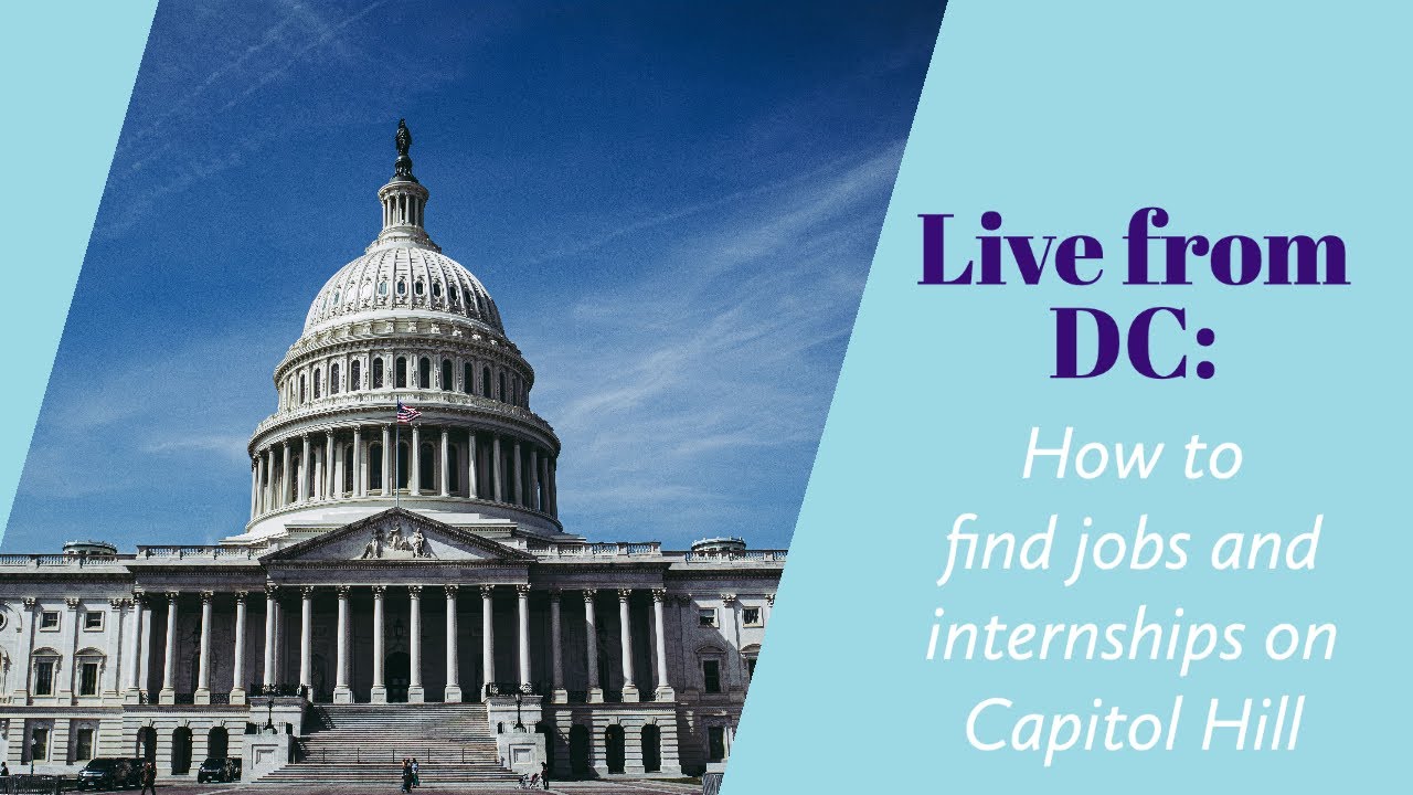 Live from DC with Tom Manatos: How to Find a Job or Internship on Capitol Hill