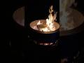 Campfires are better when they’re smokeless! ⛺️🪵🔥 #WolfeRidge #Stainless #Fire #MadeInUSA