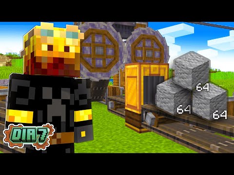 Mi Primera Fábrica de Andesita - Ingeniero Descubre Create Mod Dia 7