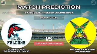 CPL 2024, GUYANA VS BARBUDA MATCH PREDICTION🔥🏆 #cricket #cpl #cpl2024 #tips #predictions #winner screenshot 3
