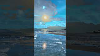 Endless Ocean Beneath the Sky#oceanescape #sunset #beach