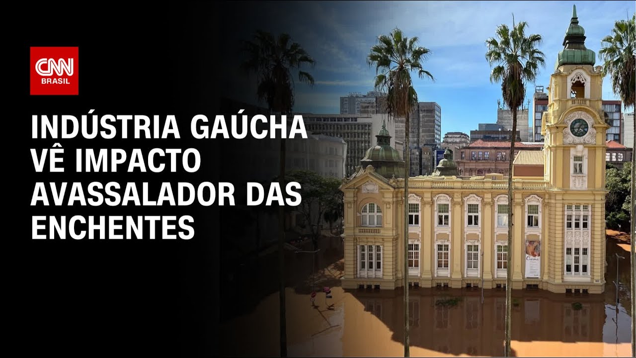 Indústria gaúcha vê impacto avassalador das enchentes | CNN PRIME TIME