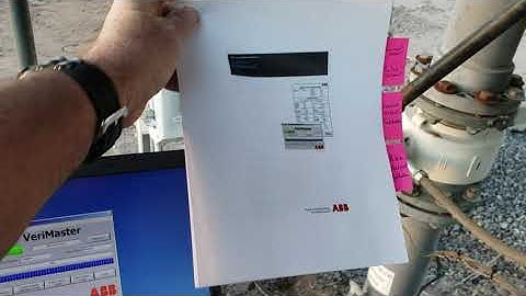ABB VeriMaster connect to flow meter