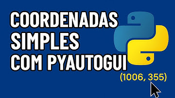 Automatize Tudo com Python: Pegue as Coordenadas do Mouse pelo CMD!