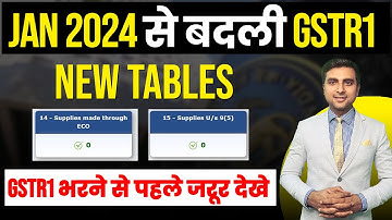 Table 14 & Table 15 of GSTR1 | Latest Update in GSTR1 Filing From Jan 2024 | Startroot Fintech