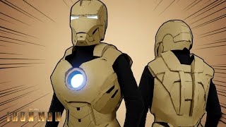 I Built an Iron Man Suit from SCRATCH! Part 1: Helmet & Upper Body (Cardboard Only)