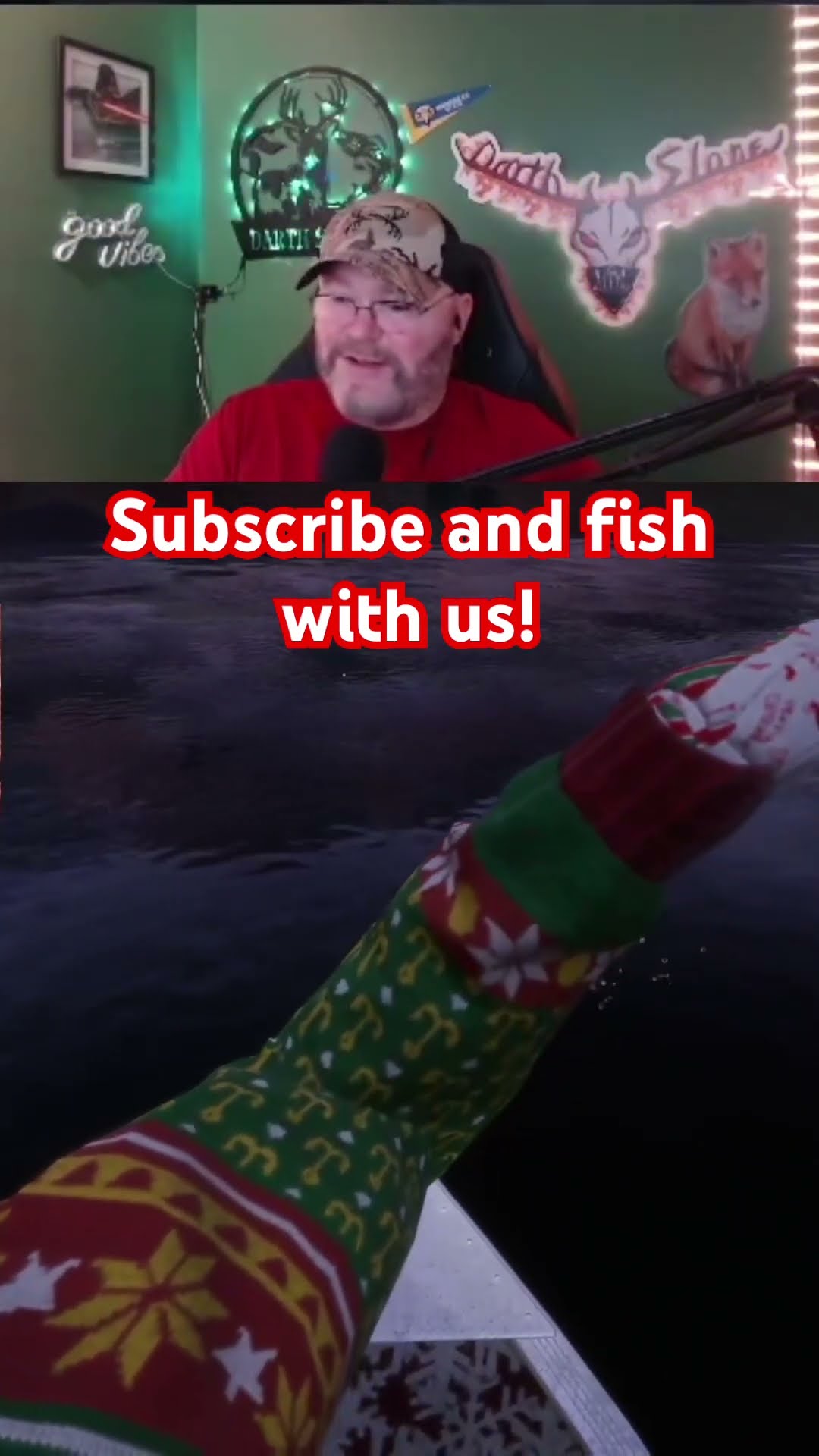 Karma catches Karoo!  #gaming #bigfish #fishing