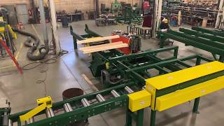 Edger Dog Ear Processing Machine Fence Board