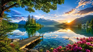 Lake 4K Ultra HD 🌊 | Beautiful Scenic Lake Nature Wallpaper for TV | Relaxing Ambient Background