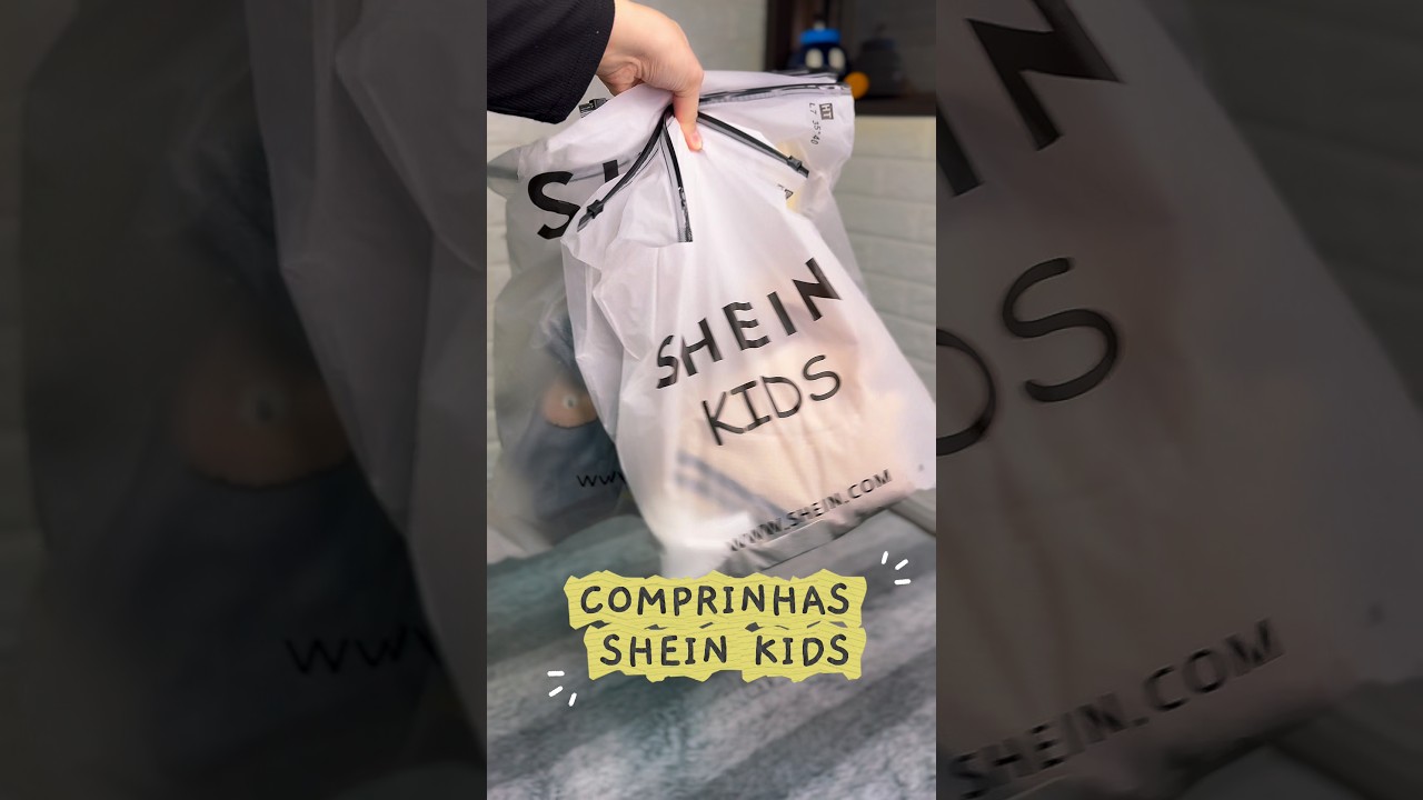 Essas roupinhas da SHEIN Kids valem MUITO a pena!
