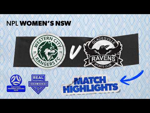 NPL Women's NSW Round 3 Highlights – Western City Rangers v Gladesville Ravens — football highlights