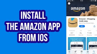 How to Install the Amazon app From IOS screenshot 5