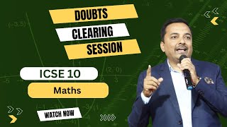 “ICSE 10 Doubt-Clearing Marathon with Prof. Mahesh K. Khadke Sir 🧠💥”