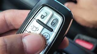Chrysler Pacifica - How to Use Automatic Start