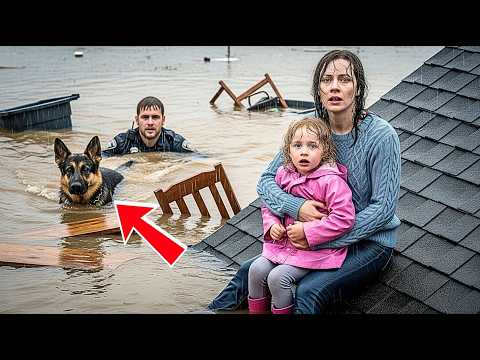 K9 Dog and Officer Braved the Flood to Save a Woman and Her Child—What Happened Will Melt Your Heart - YouTube