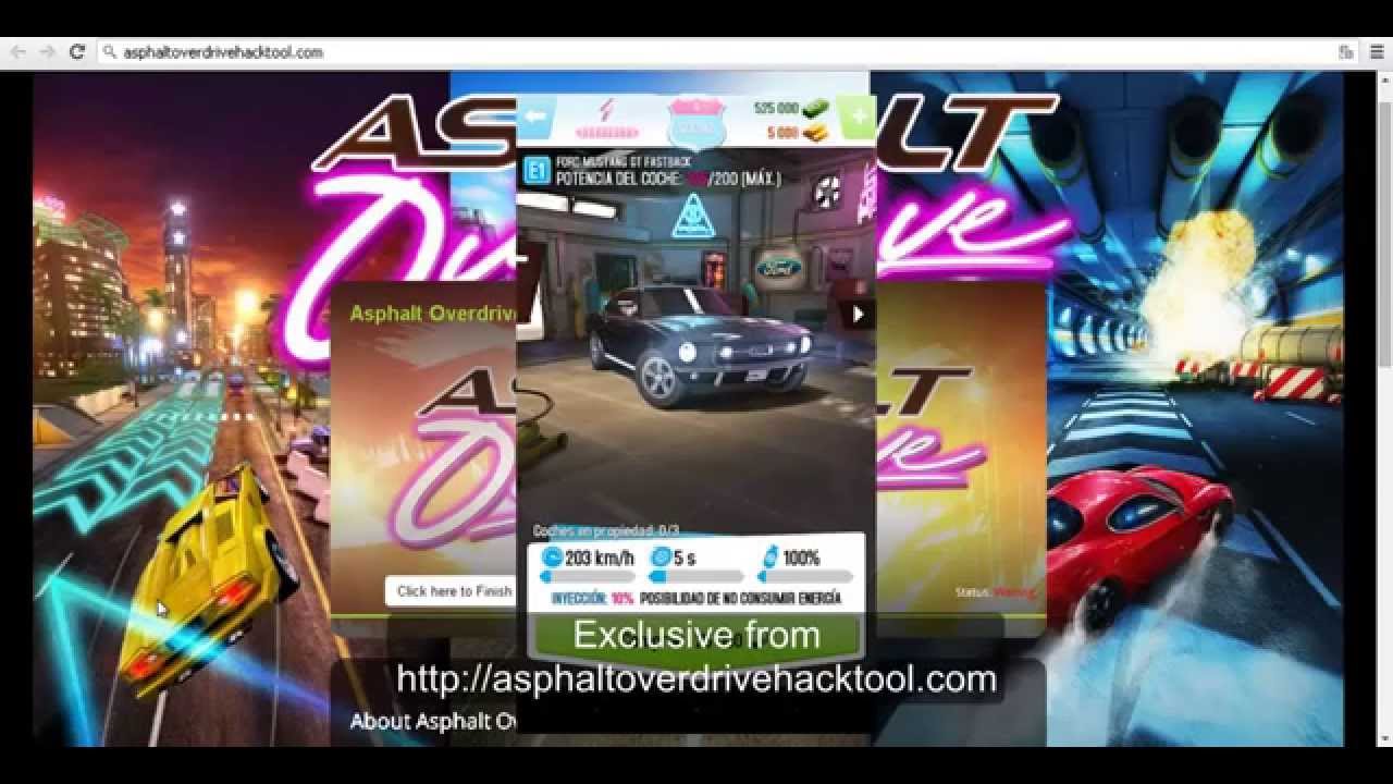 Grab Here Free Asphalt Overdrive 100% Working Hack Tool