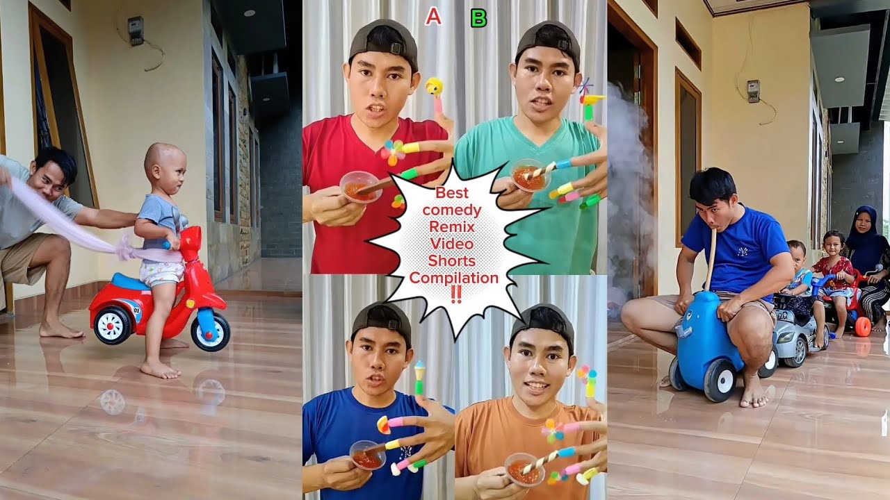 Funny Comedy Remix Video Shorts Compilation‼️ Makes You Laugh 😅😂😂