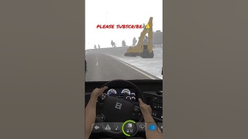 Enjoying the ride in Bus Simulator Ultimate Gameplay || Short video || snowy weather #game #bussim