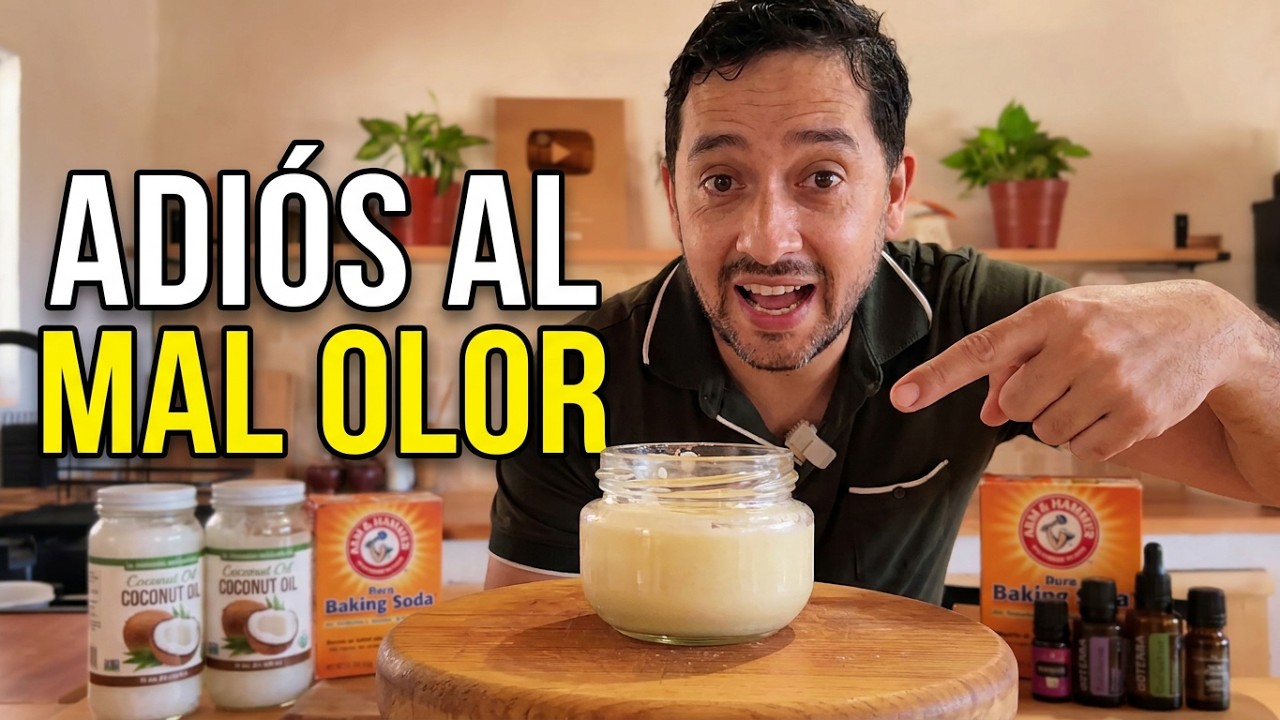 ADÍOS QUÍMICOS: Cómo hacer tu DESODORANTE NATURAL efectivo y económico 🌿