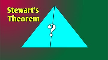 Stewart theorem| median of the triangle| geometry tricks| #logicxonomy