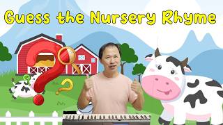 Can You Guess the Nursery Rhyme? 🎹👀 | Fun Music Game for Kids | Kidzstation