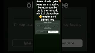 Bana Bu Code Nin Anlamı Birisi Açıklasın 529 Anlamı Ne Yazmak Isteyen Yazabilir