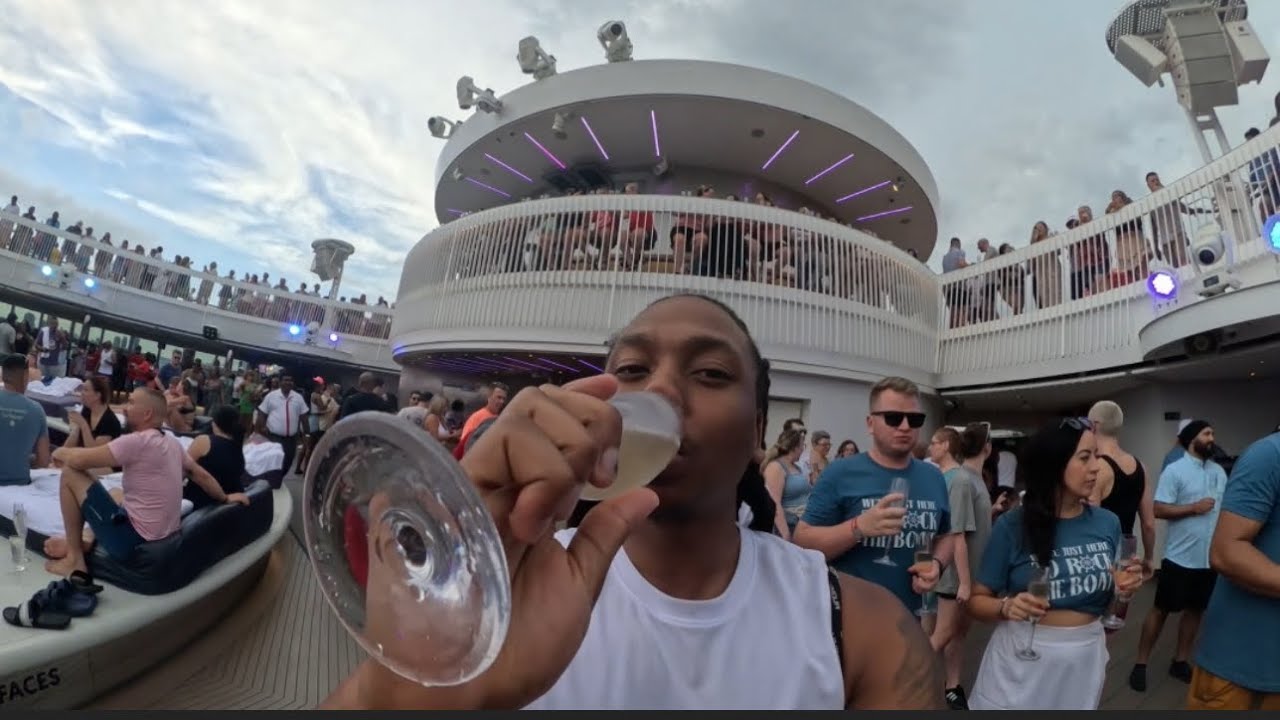 Virgin Voyages Valiant Lady Sail Away Party 🚢