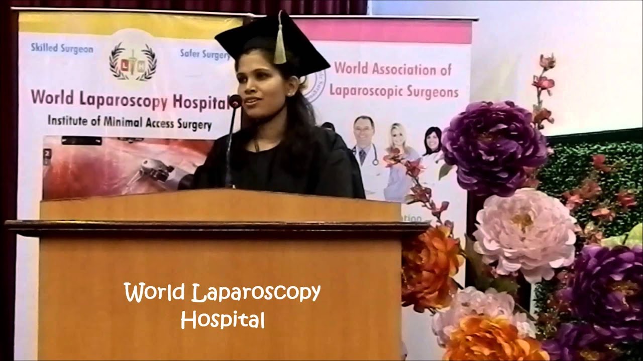 DR. DEEPALI VINOD SHELAR  SPEAKING ABOUT WORLD LAPAROSCOPY HOSPITAL