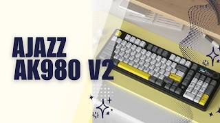 AJAZZ AK 980 V2 Keyboard - Unboxing & Setup