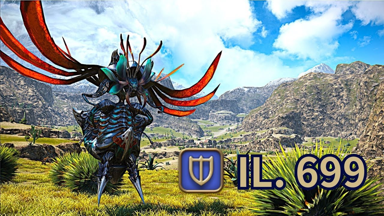 FINAL FANTASY XIV] A Rank Queen Hawk - Solo Paladin IL699