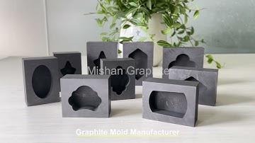 Graphite mold for precious casting