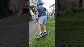Jones’s backside 180 onto grass