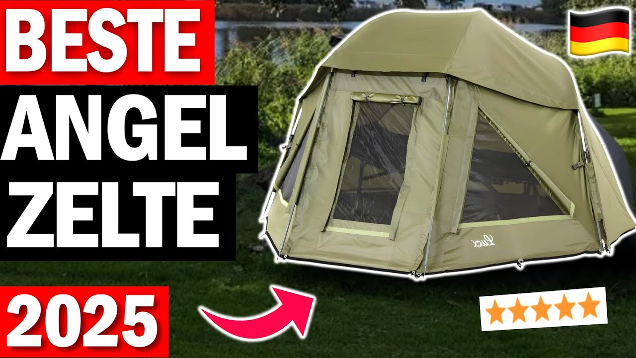 ANGELZELTE kaufen: Top 3 Angelzelte 2026 im Vergleich!