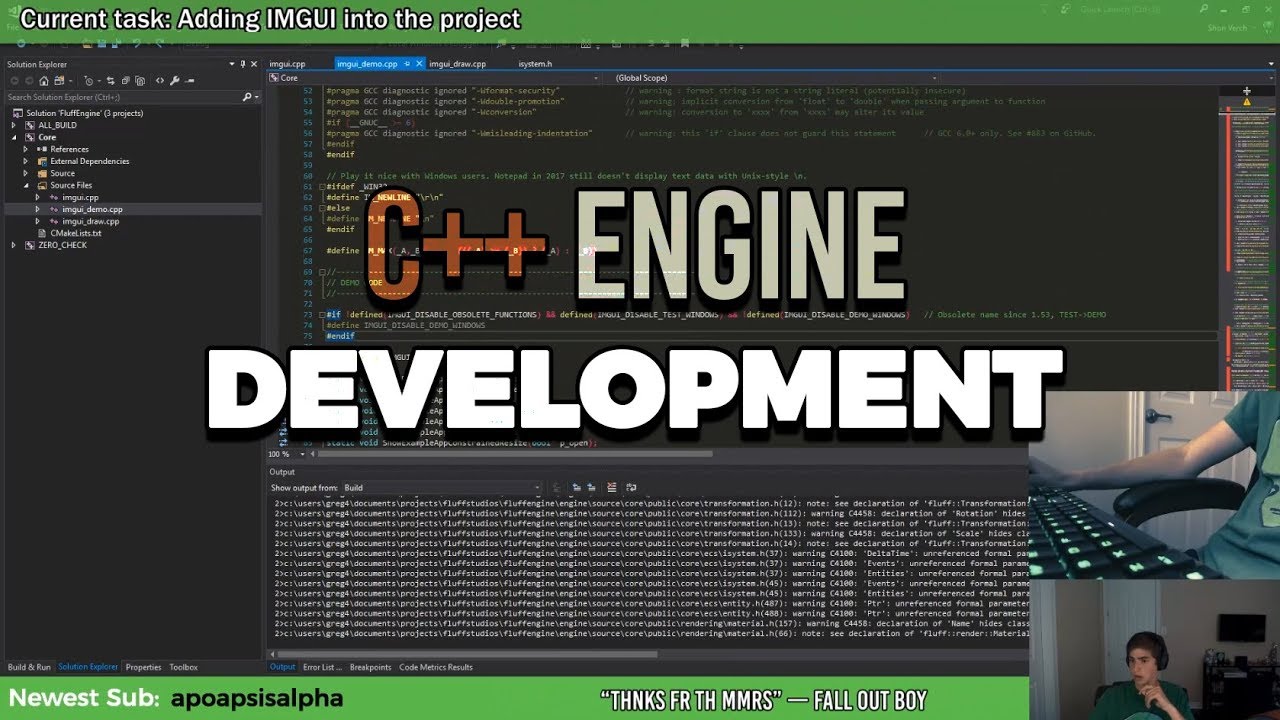 Cpp game engines. HACKCRAFT. Game Egnie no code.