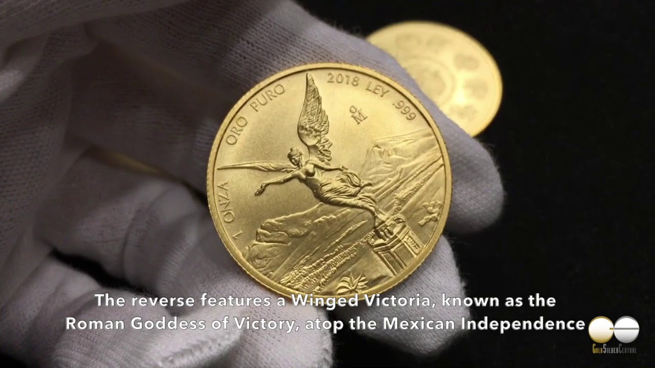 Limited Mintage of 2,050: 2018 Mexican Gold Libertad Coin in 1oz