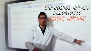 Balancing Redox Reactions | Acidic Medium.