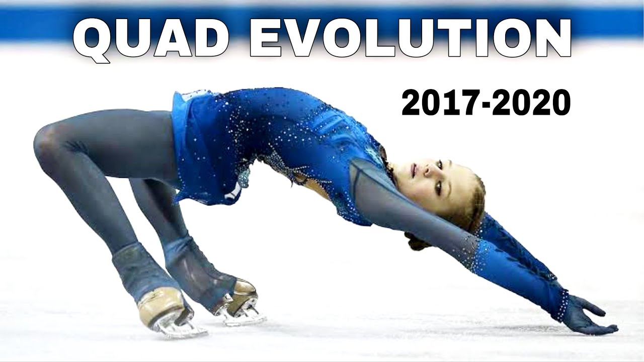 Alexandra Trusova Quad Jumps Evolution 20172020 YouTube