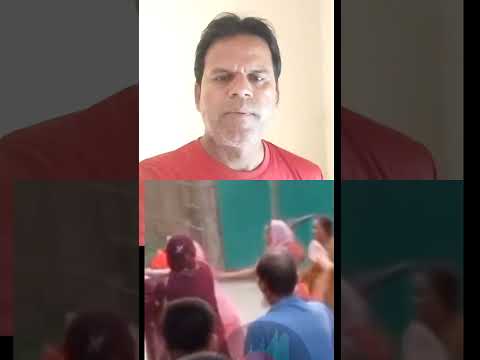 অনশন করতে গিয়ে হামলার শিকার প্রবাসীর স্ত্রী।