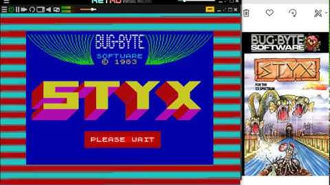 Styx [Matthew Smith] - ZX Spectrum - Retro Virtual Machine emulador