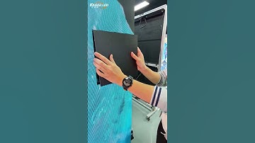 Installing it only takes two steps. #ledscreen #leddisplay #eagerled #ledmodule #fixledlights