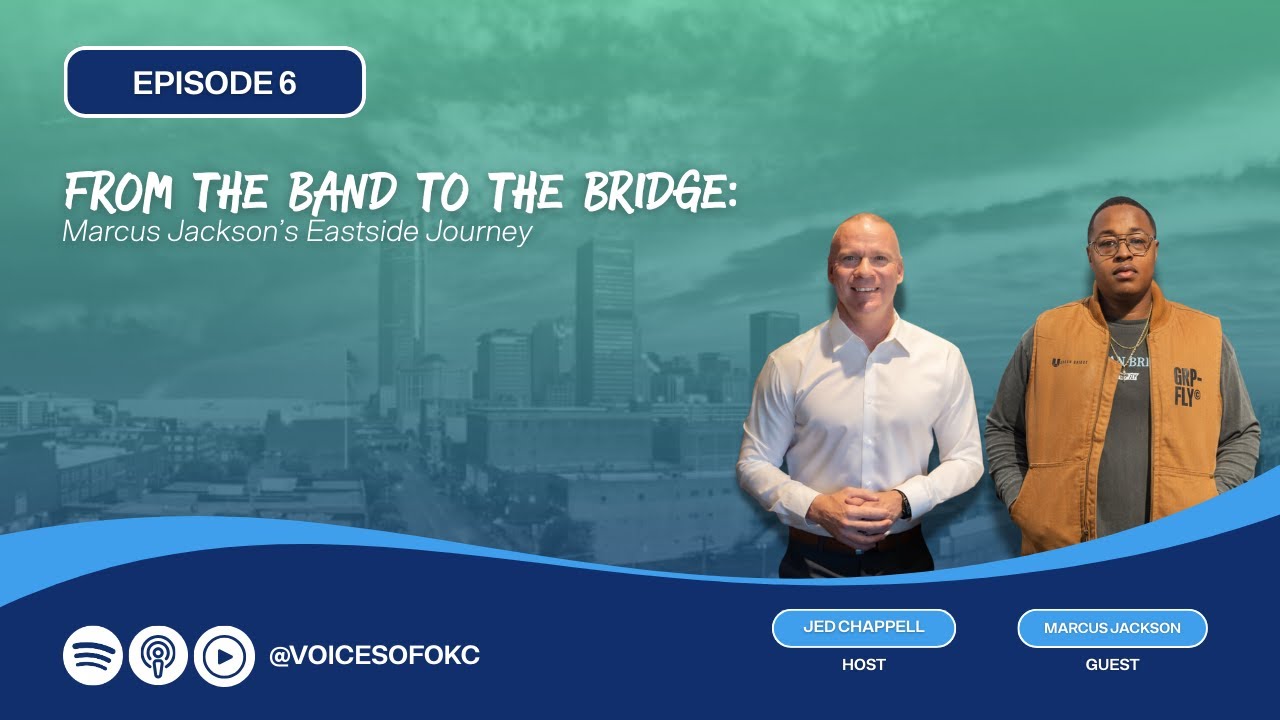 From the Band to the Bridge: Marcus Jackson’s Eastside Journey artwork for VOICES of OKC