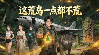 【FULL】飛機失事！我啟動祖傳玉墜成荒島天神！#漫剧 #anime#動態漫