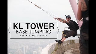 KL Tower BASE jumping 2017