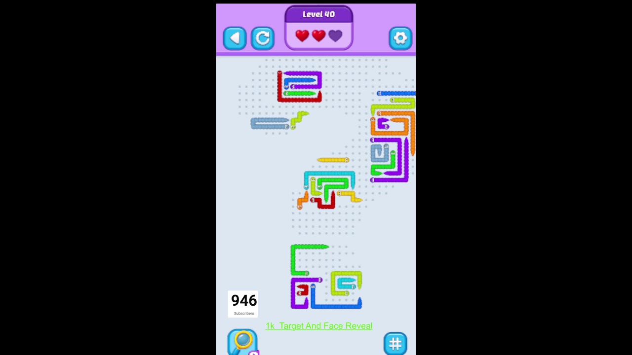 Wiggle Escape: Snake Puzzle Levels 30-40 Gameplay