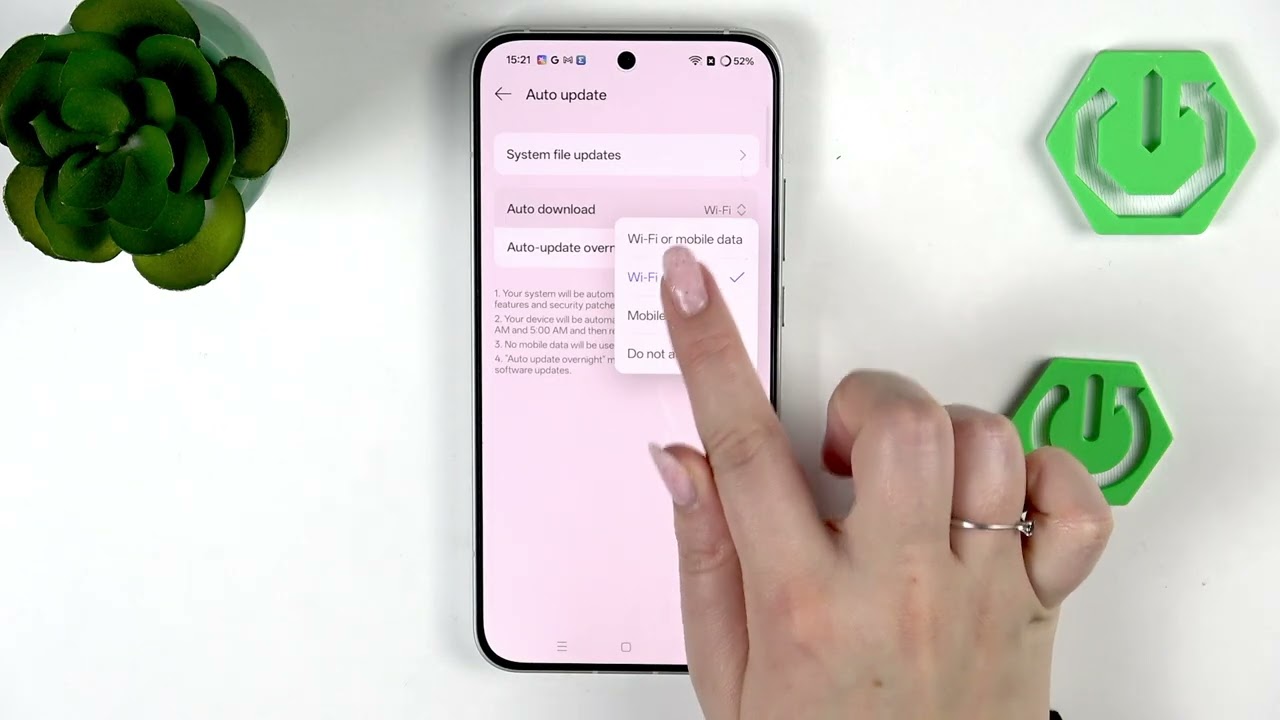 OPPO Reno 15 – How to Enable Auto Update