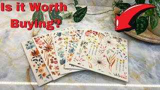 Swedish Kitchen Dish Towels Wildflowers Reusable Sponge Cleaning Cloths Absorbent Quick Drying